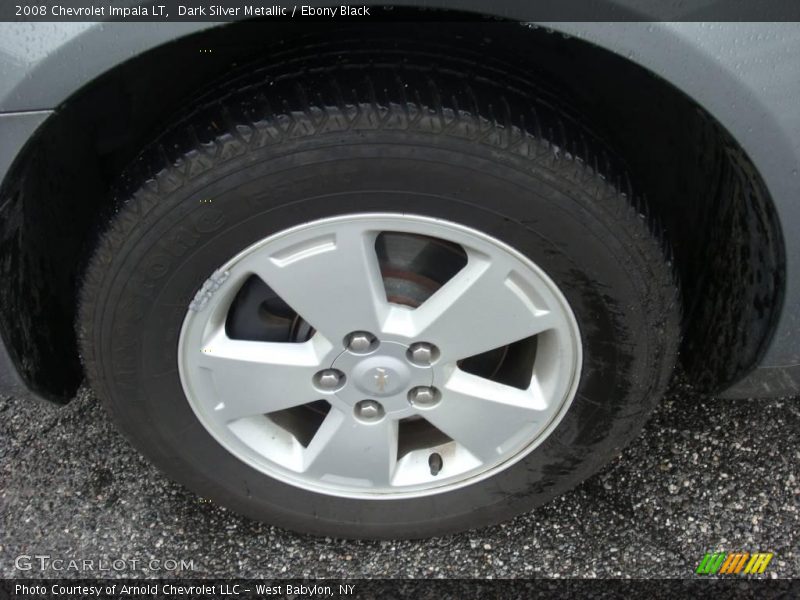 Dark Silver Metallic / Ebony Black 2008 Chevrolet Impala LT