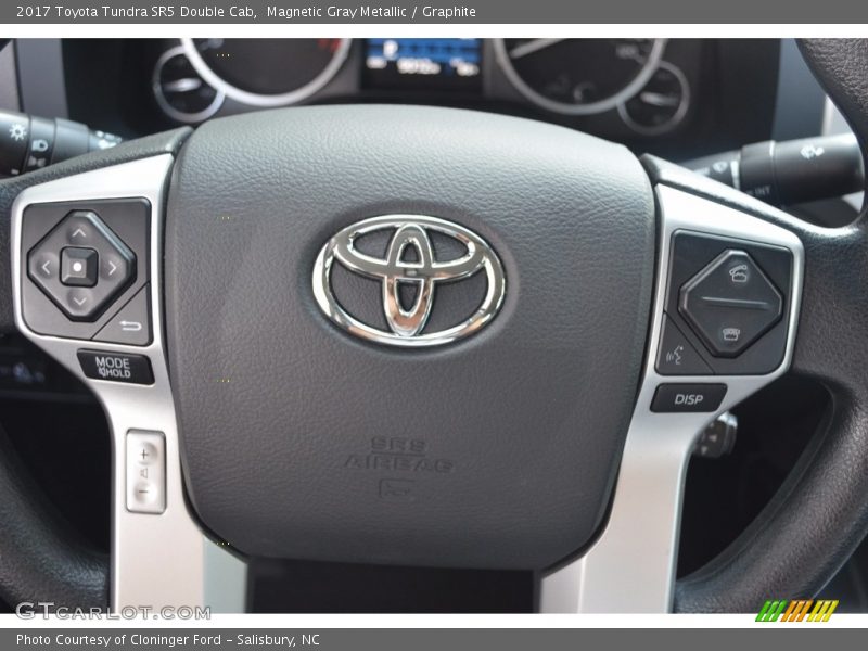 Magnetic Gray Metallic / Graphite 2017 Toyota Tundra SR5 Double Cab