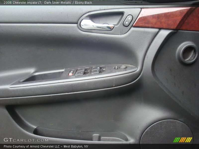 Dark Silver Metallic / Ebony Black 2008 Chevrolet Impala LT