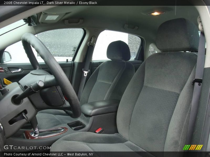 Dark Silver Metallic / Ebony Black 2008 Chevrolet Impala LT