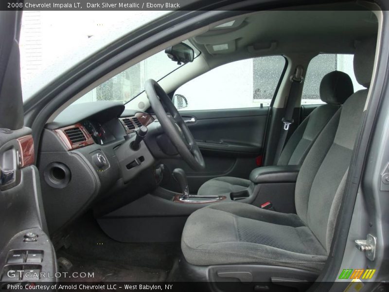 Dark Silver Metallic / Ebony Black 2008 Chevrolet Impala LT