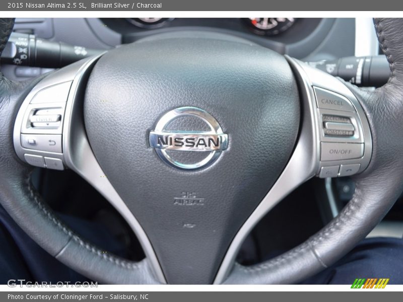 Brilliant Silver / Charcoal 2015 Nissan Altima 2.5 SL