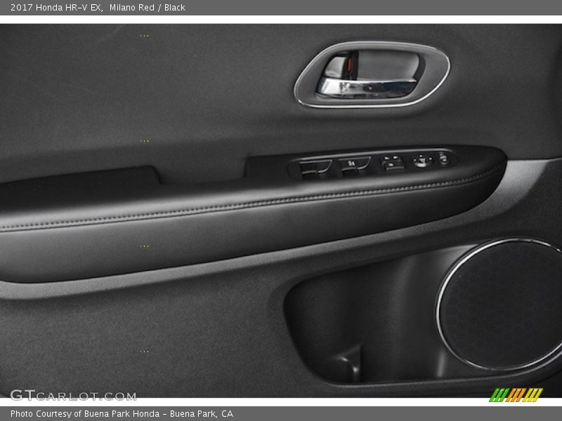 Milano Red / Black 2017 Honda HR-V EX