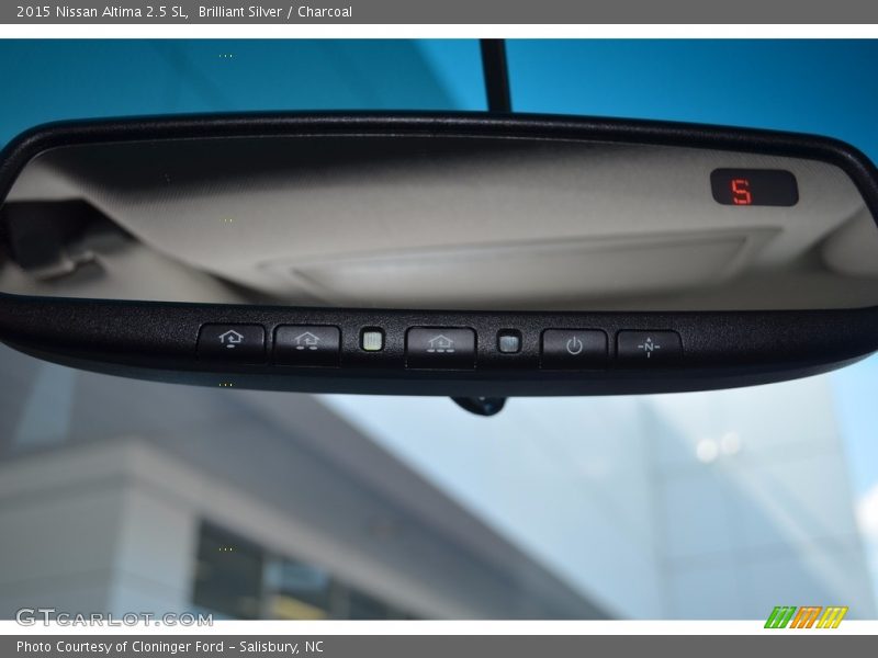 Brilliant Silver / Charcoal 2015 Nissan Altima 2.5 SL