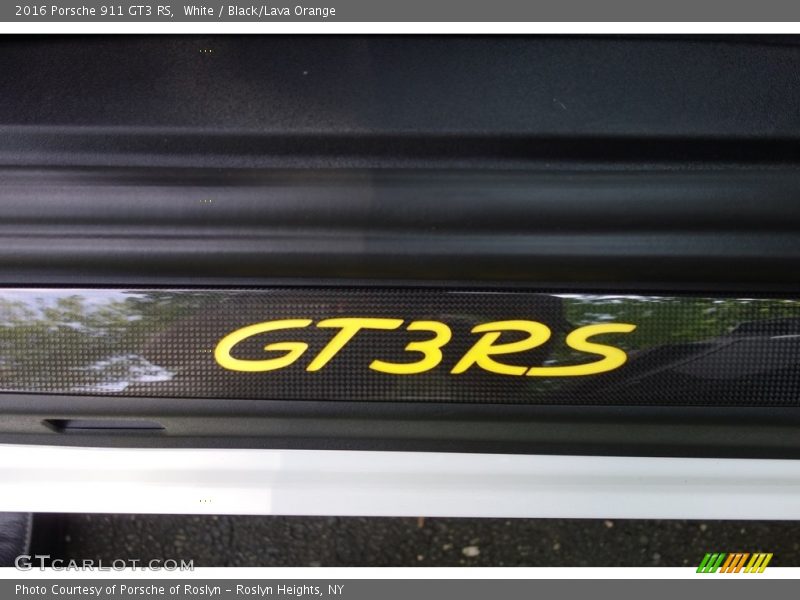  2016 911 GT3 RS Logo