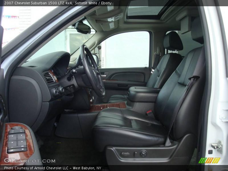 Summit White / Ebony 2007 Chevrolet Suburban 1500 LTZ 4x4
