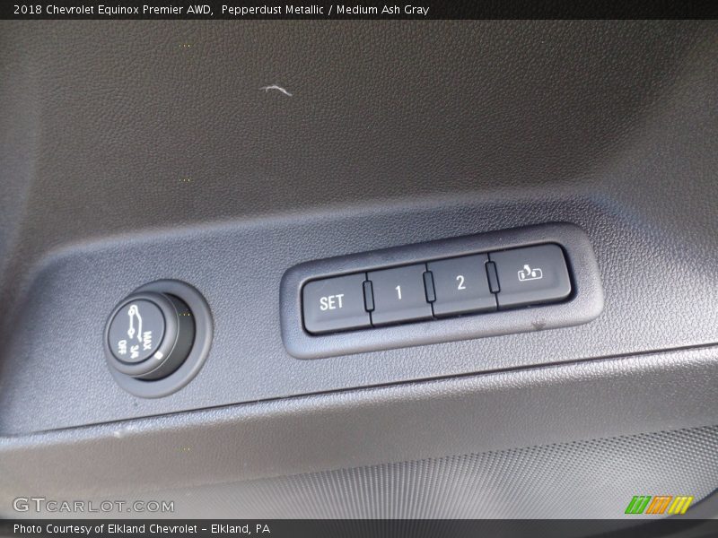 Controls of 2018 Equinox Premier AWD