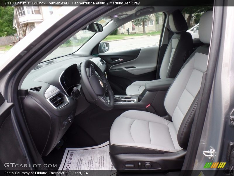  2018 Equinox Premier AWD Medium Ash Gray Interior