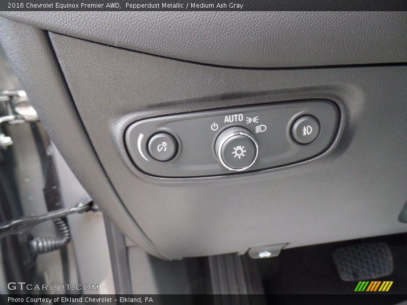 Pepperdust Metallic / Medium Ash Gray 2018 Chevrolet Equinox Premier AWD