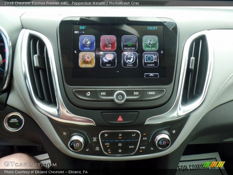 Pepperdust Metallic / Medium Ash Gray 2018 Chevrolet Equinox Premier AWD