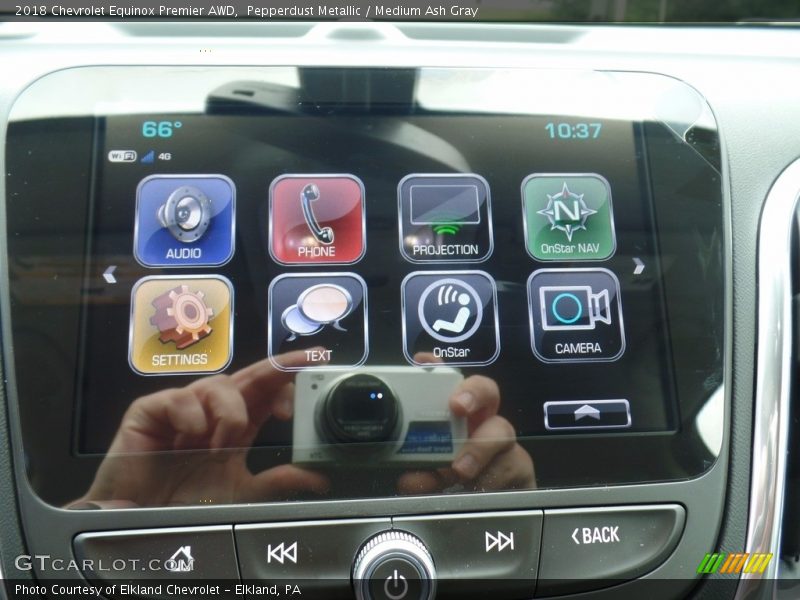 Pepperdust Metallic / Medium Ash Gray 2018 Chevrolet Equinox Premier AWD