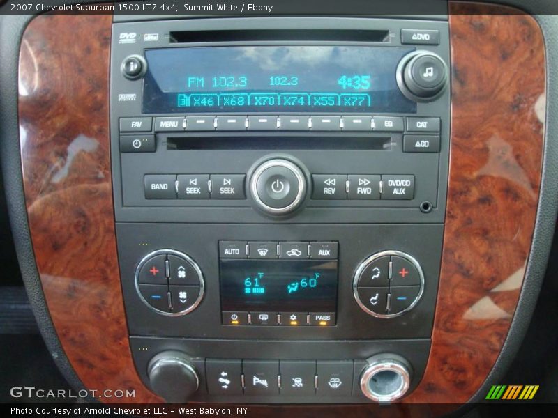 Summit White / Ebony 2007 Chevrolet Suburban 1500 LTZ 4x4