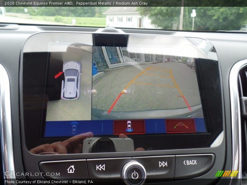 Pepperdust Metallic / Medium Ash Gray 2018 Chevrolet Equinox Premier AWD
