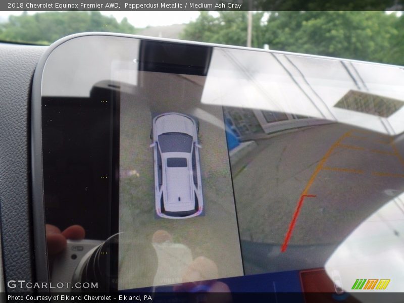 Pepperdust Metallic / Medium Ash Gray 2018 Chevrolet Equinox Premier AWD