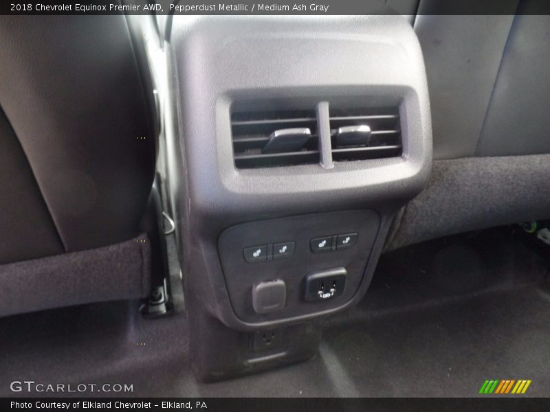 Pepperdust Metallic / Medium Ash Gray 2018 Chevrolet Equinox Premier AWD