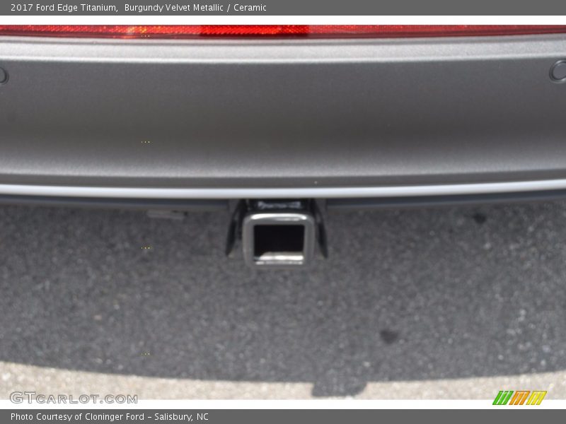 Burgundy Velvet Metallic / Ceramic 2017 Ford Edge Titanium