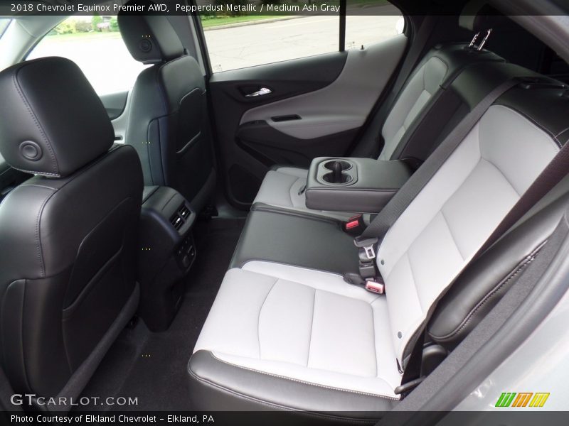 Pepperdust Metallic / Medium Ash Gray 2018 Chevrolet Equinox Premier AWD