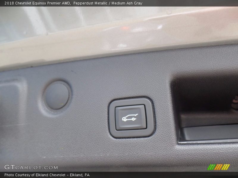Pepperdust Metallic / Medium Ash Gray 2018 Chevrolet Equinox Premier AWD