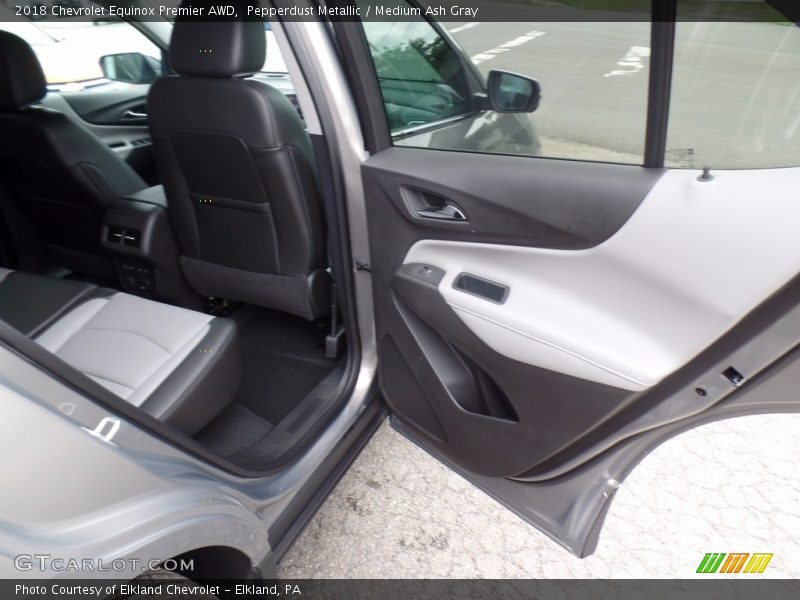 Pepperdust Metallic / Medium Ash Gray 2018 Chevrolet Equinox Premier AWD