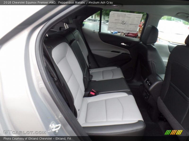Pepperdust Metallic / Medium Ash Gray 2018 Chevrolet Equinox Premier AWD