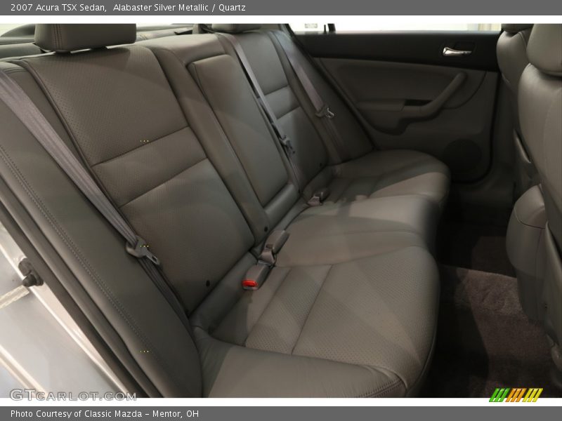 Alabaster Silver Metallic / Quartz 2007 Acura TSX Sedan