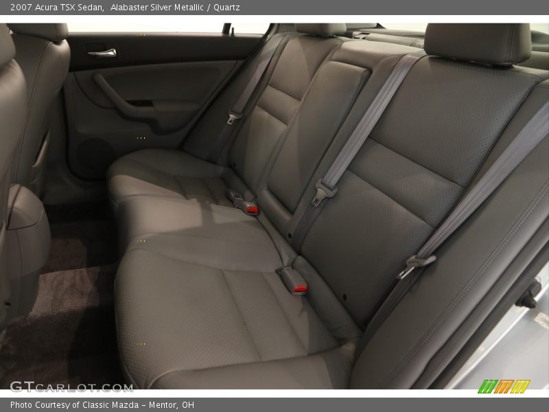 Alabaster Silver Metallic / Quartz 2007 Acura TSX Sedan