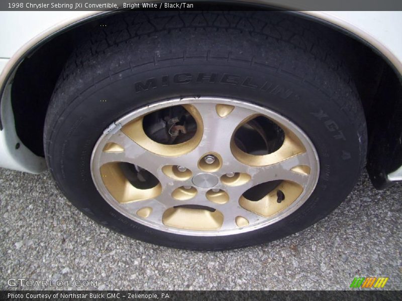Bright White / Black/Tan 1998 Chrysler Sebring JXi Convertible