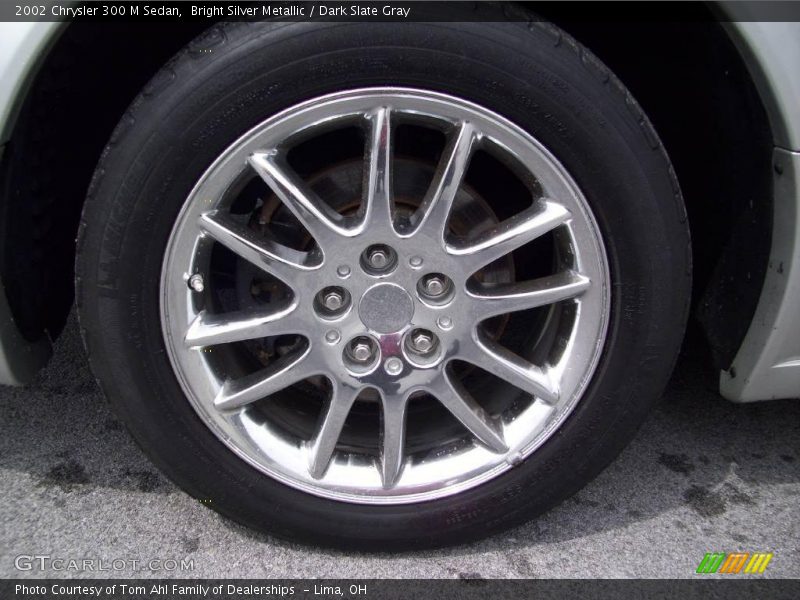 Bright Silver Metallic / Dark Slate Gray 2002 Chrysler 300 M Sedan