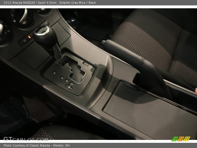Dolphin Gray Mica / Black 2013 Mazda MAZDA3 i Sport 4 Door