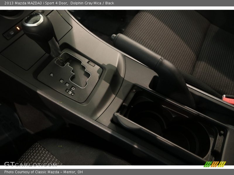 Dolphin Gray Mica / Black 2013 Mazda MAZDA3 i Sport 4 Door