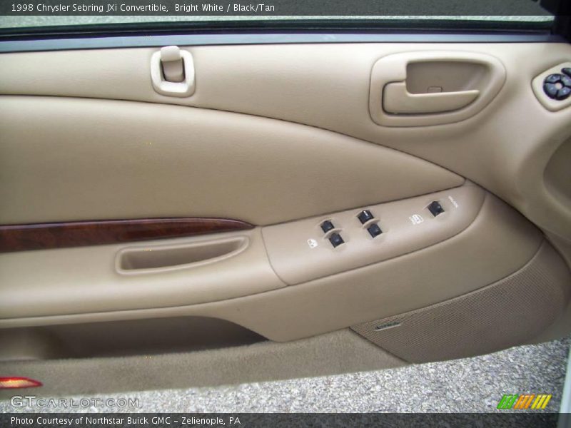 Bright White / Black/Tan 1998 Chrysler Sebring JXi Convertible