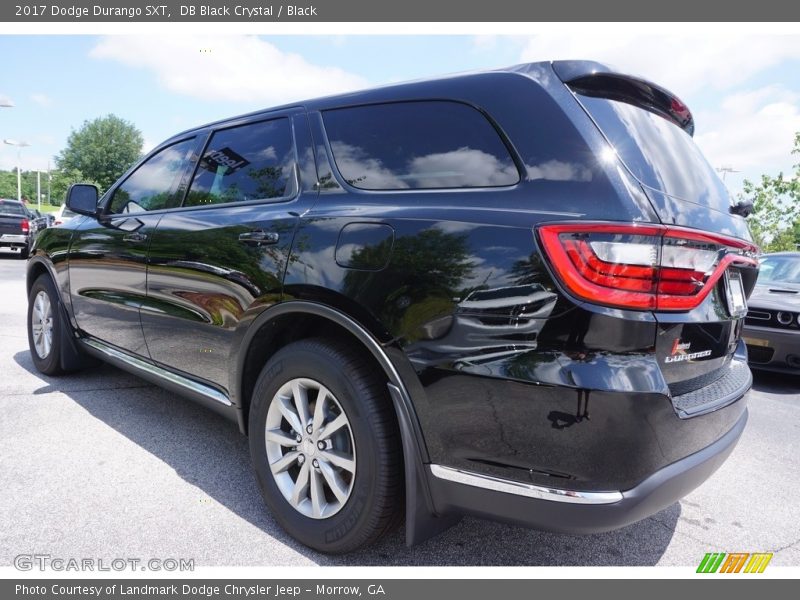 DB Black Crystal / Black 2017 Dodge Durango SXT
