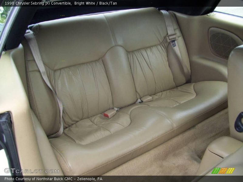 Bright White / Black/Tan 1998 Chrysler Sebring JXi Convertible