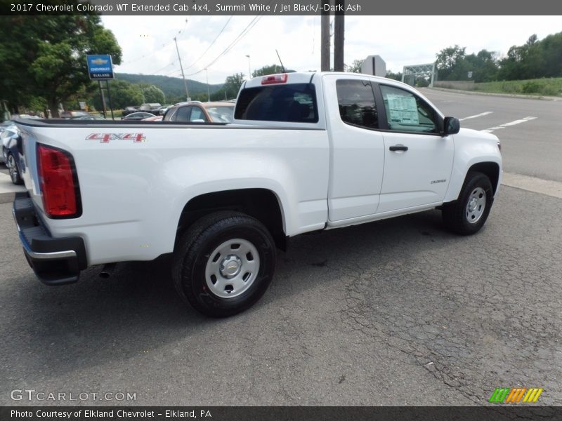 Summit White / Jet Black/­Dark Ash 2017 Chevrolet Colorado WT Extended Cab 4x4