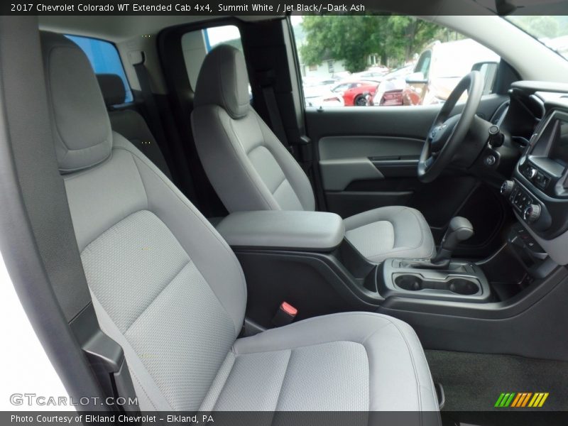 Summit White / Jet Black/­Dark Ash 2017 Chevrolet Colorado WT Extended Cab 4x4