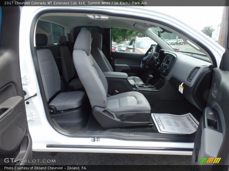 Summit White / Jet Black/­Dark Ash 2017 Chevrolet Colorado WT Extended Cab 4x4