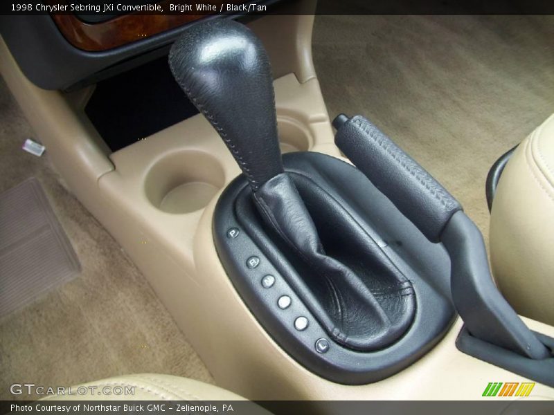 Bright White / Black/Tan 1998 Chrysler Sebring JXi Convertible