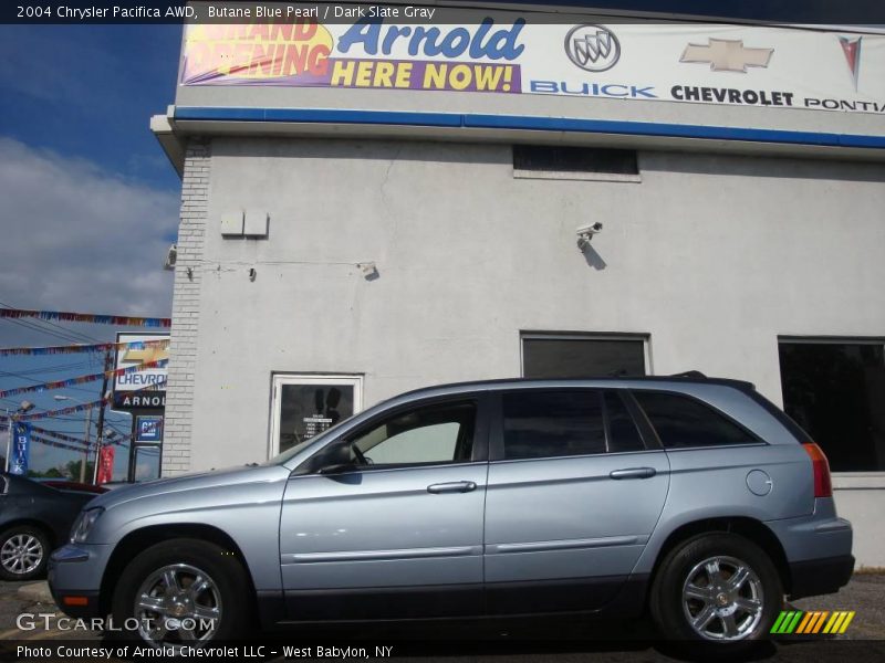 Butane Blue Pearl / Dark Slate Gray 2004 Chrysler Pacifica AWD