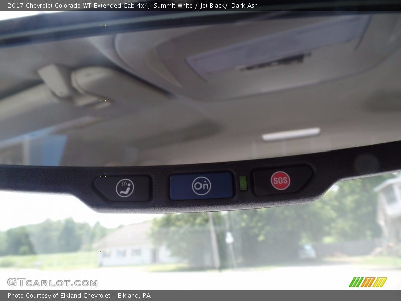 Summit White / Jet Black/­Dark Ash 2017 Chevrolet Colorado WT Extended Cab 4x4