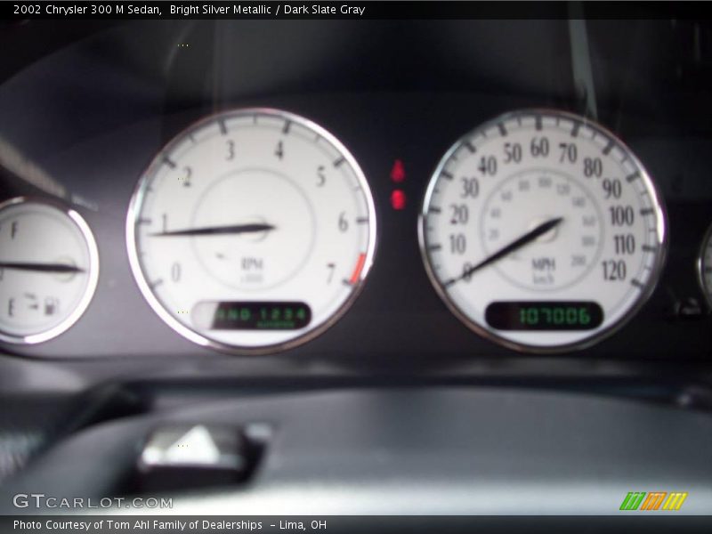 Bright Silver Metallic / Dark Slate Gray 2002 Chrysler 300 M Sedan