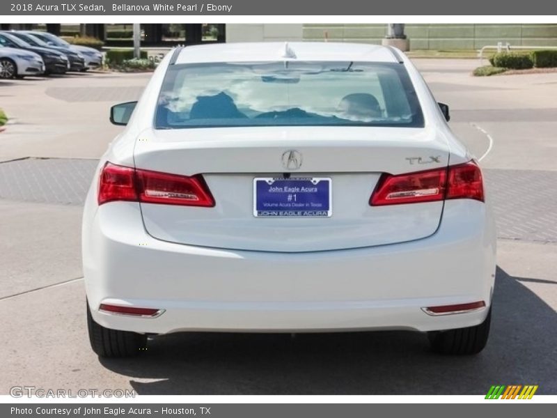 Bellanova White Pearl / Ebony 2018 Acura TLX Sedan