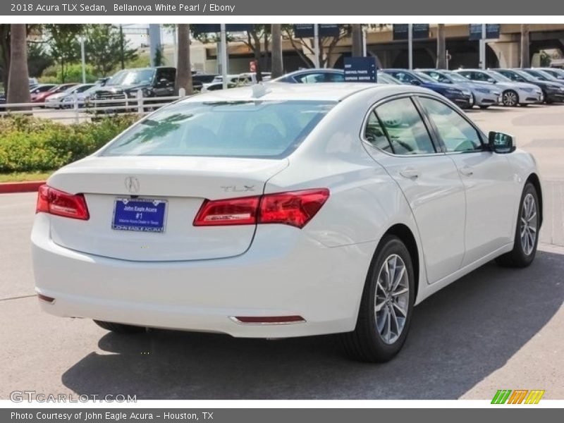 Bellanova White Pearl / Ebony 2018 Acura TLX Sedan