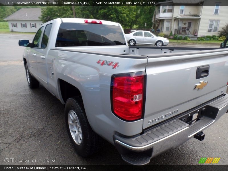 Silver Ice Metallic / Dark Ash/Jet Black 2017 Chevrolet Silverado 1500 LT Double Cab 4x4