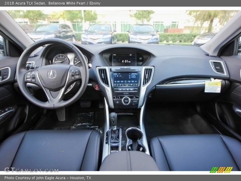 Bellanova White Pearl / Ebony 2018 Acura TLX Sedan