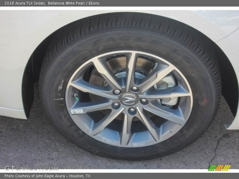 Bellanova White Pearl / Ebony 2018 Acura TLX Sedan