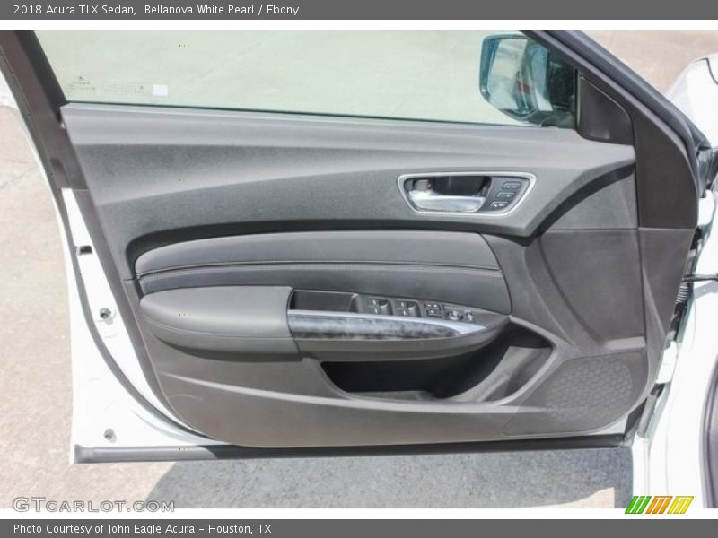 Bellanova White Pearl / Ebony 2018 Acura TLX Sedan
