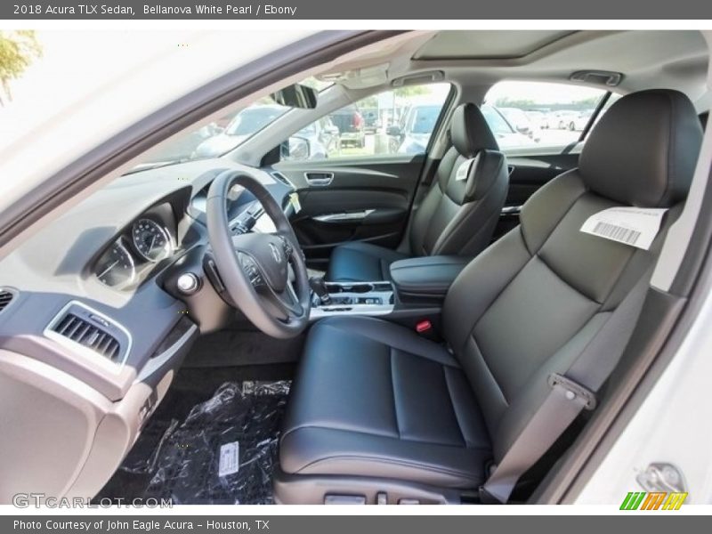 Bellanova White Pearl / Ebony 2018 Acura TLX Sedan