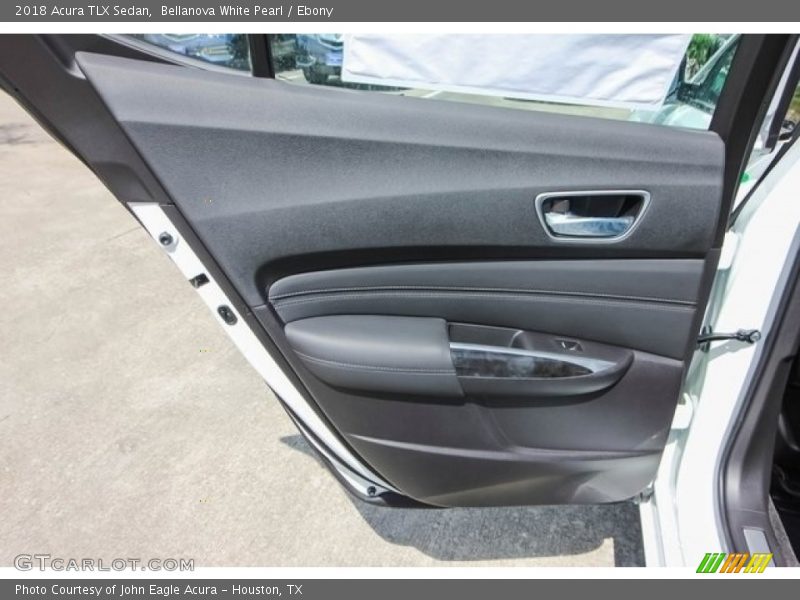 Bellanova White Pearl / Ebony 2018 Acura TLX Sedan