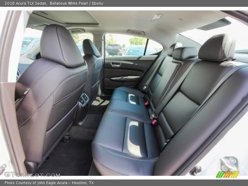 Bellanova White Pearl / Ebony 2018 Acura TLX Sedan