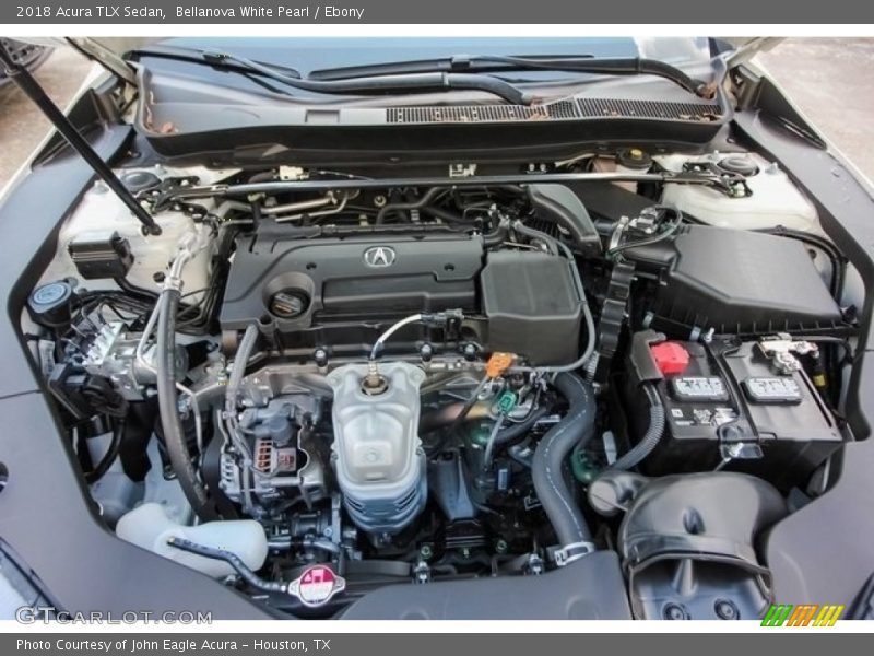 Bellanova White Pearl / Ebony 2018 Acura TLX Sedan